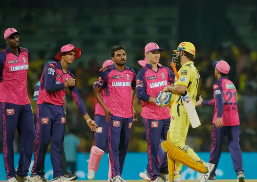 Rajasthan Royals Vs Chennai Super Kings Timeline