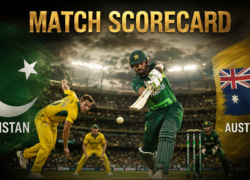 Pakistan National Cricket Team Vs Australian Men's Cricket Team Match Scorecard