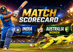 India Women Vs Australia Women's National Cricket Team Match Scorecard