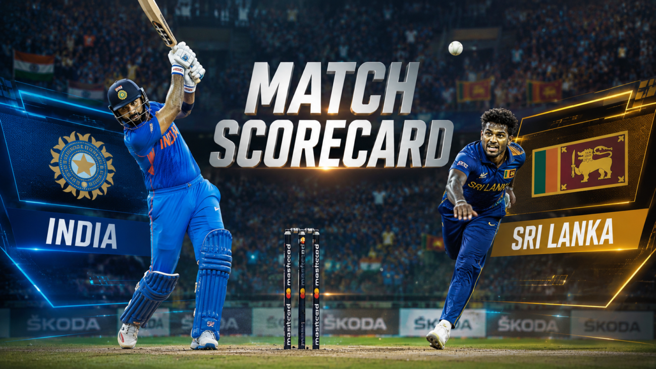 India National Cricket Team Vs Sri Lanka National Cricket Team Match Scorecard