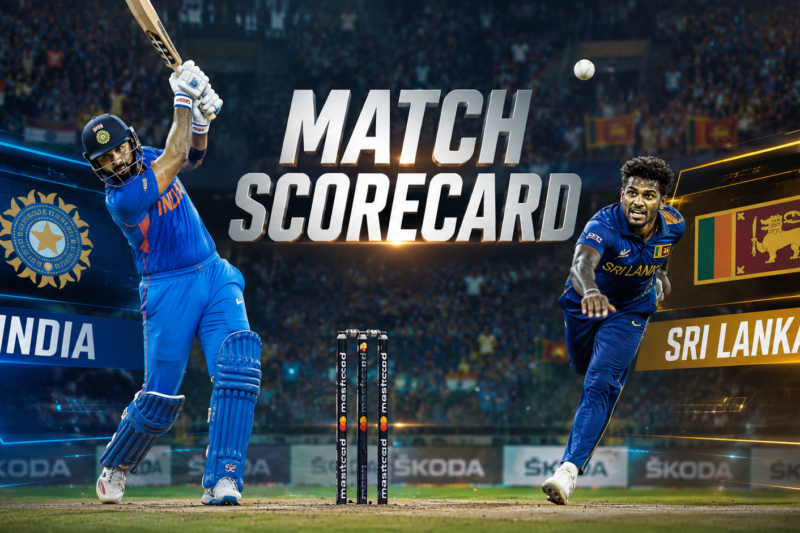 India National Cricket Team Vs Sri Lanka National Cricket Team Match Scorecard