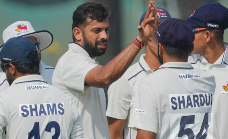 Mumbai Cricket Team Vs Haryana Cricket Team Timeline