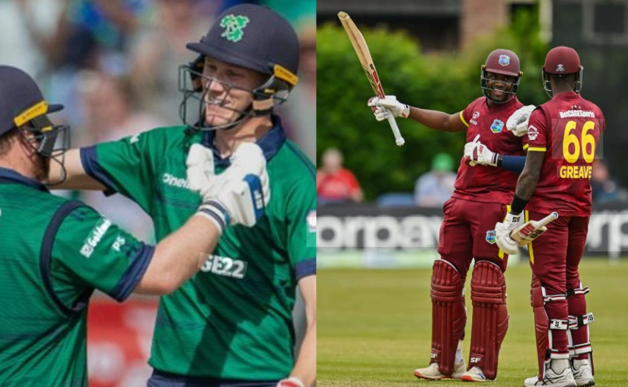 West Indies Cricket Team Vs Ireland Cricket Team Timeline