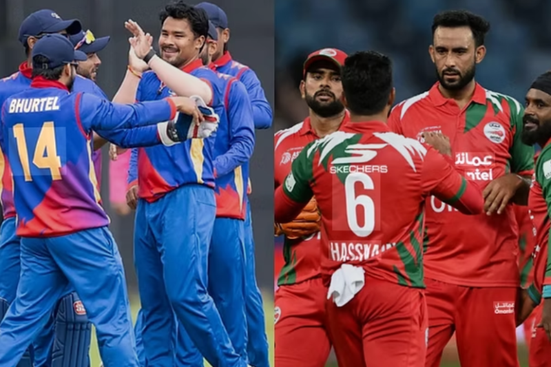 Nepal National Cricket Team Vs Oman National Cricket Team Timeline
