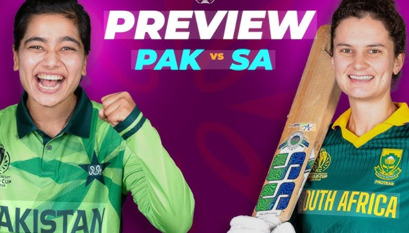 Pakistan Women’s National Cricket Team Vs South Africa Women’s National Cricket Team Timeline