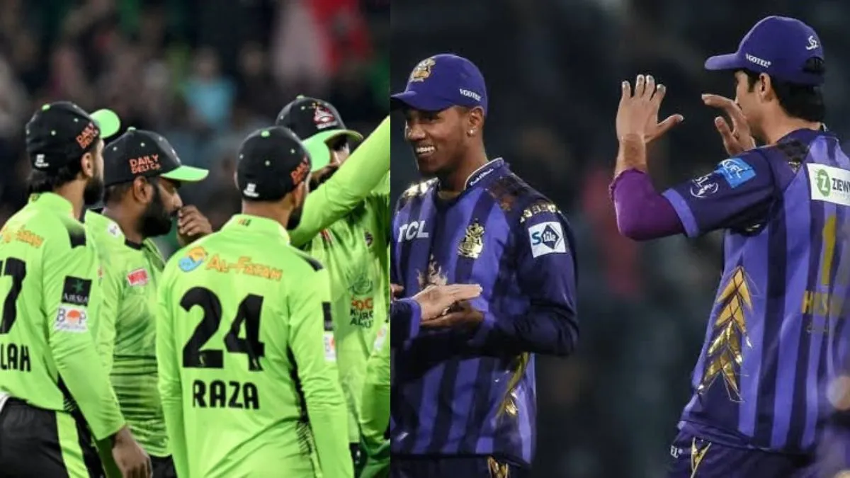 Quetta Gladiators Vs Lahore Qalandars Timeline